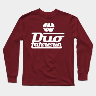 Duo driver Logo v.2 (white) Long Sleeve T-Shirt